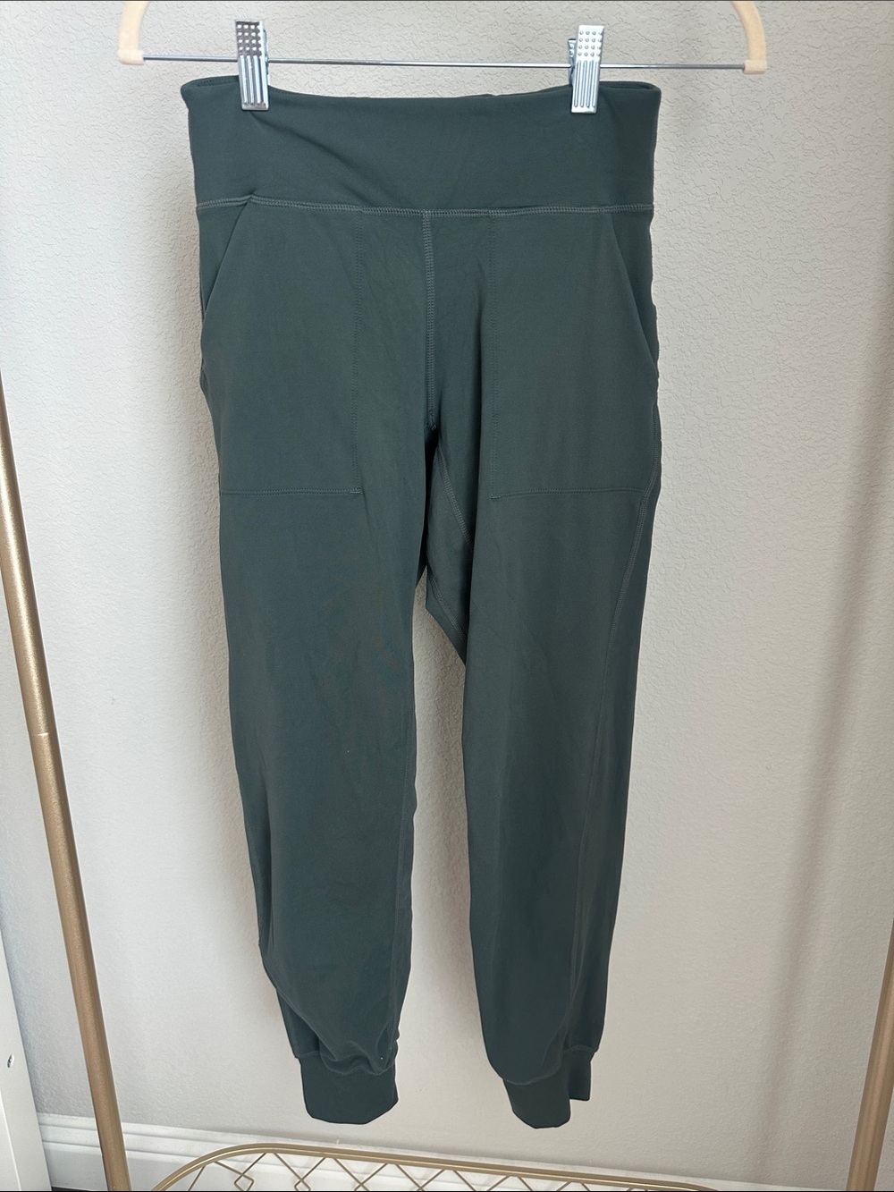 Zella Women’s Dark Green Jogger Sweatpants - Picture 2 of 4
